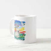 フレンチブルドッグ コーヒーマグカップ (正面左)