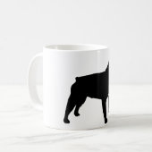 フレンチブルドッグ コーヒーマグカップ (正面左)