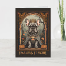 フレンチブルドッグ ハッピーハロウィン グリーティング