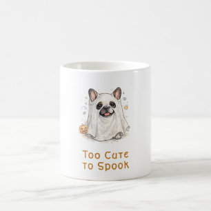 フレンチブルドッグ ハロウィン かわいい おばけ コーヒーマグカップ