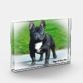 フレンチブルドッグ フォトブロック (左)