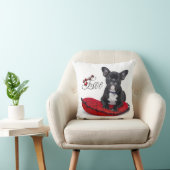 フレンチブルドッグ – フレンチ – ラブ クッション (椅子)