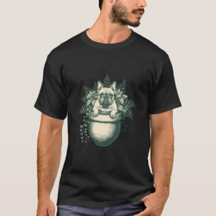 フレンチブルドッグ プラントラバー ギフト Tシャツ