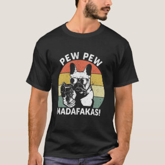 フレンチブルドッグ ペペ マダファカス クレイジーペペ ヴィンテージ Tシャツ