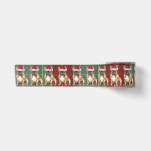 フレンチブルドッグ ホリデー プリント おもしろい犬のクリスマス