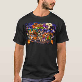 フレンチブルドッグ ミステリークルー ハロウィンTシャツ Tシャツ