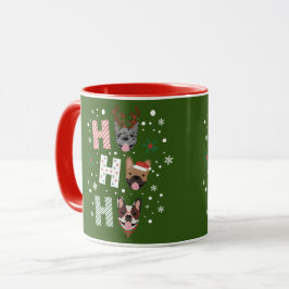 フレンチブルドッグ メリークリスマス マグカップ
