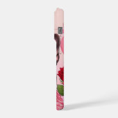 フレンチブルドッグ 恋に落ちて iPhoneケース (左側面)