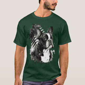 フレンチブルドッグ 7月4日 2 Tシャツ