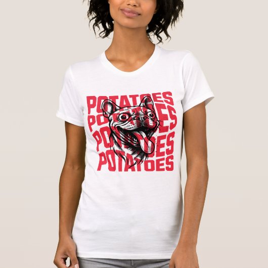 フレンチブルドッグTシャツ Tシャツ (正面)