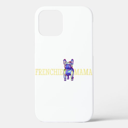 フレンチブルフランスのドッグママママ犬のオーナー Case-Mate iPhoneケース (裏面)