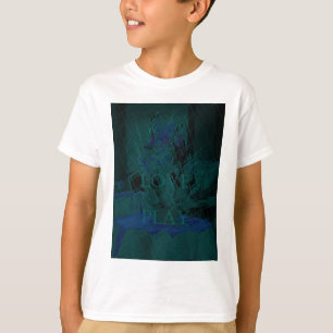 フレンチブルー Love Eat Play 花色いろいろ Tシャツ