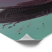 フレンチプールシャーク:トライルビーフスラーアート ポスター (角)