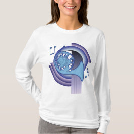 フレンチホルンのデコ2 Tシャツ