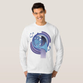 フレンチホルンのデコ2 Tシャツ (正面フル)