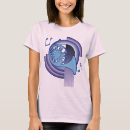 フレンチホルンのデコ2 Tシャツ