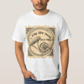フレンチホルン奏者 Tシャツ (正面)