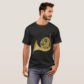 フレンチホルン Tシャツ (正面フル)