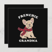 フレンチママへのプレゼント フレンチブルドッグ クリスマス 家族 (正面/裏面)