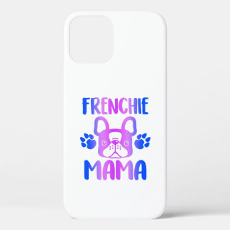 フレンチママブルドッグ犬ママ毛ママおもしろい iPhone 12ケース