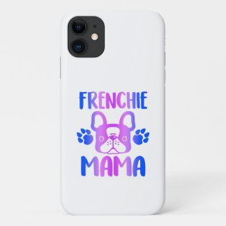 フレンチママブルドッグ犬ママ毛ママおもしろい iPhone 11 ケース