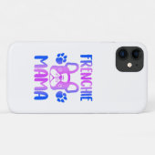 フレンチママブルドッグ犬ママ毛ママおもしろい Case-Mate iPhoneケース (裏面(横))
