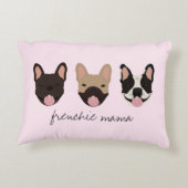 フレンチママブルフランスのドッグ アクセントクッション (裏面)