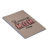 フレンチママムブルフランスのドッグ恋人名前をカスタムする ノートブック (右側)