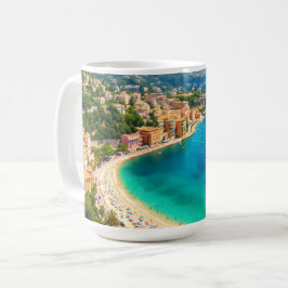 フレンチリビエラの湾 コーヒーマグカップ