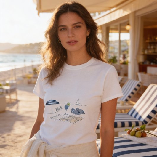フレンチリヴィエラ コーストTシャツ Tシャツ