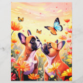 フレンチワンの子犬の販売フライヤー チラシ (裏面)