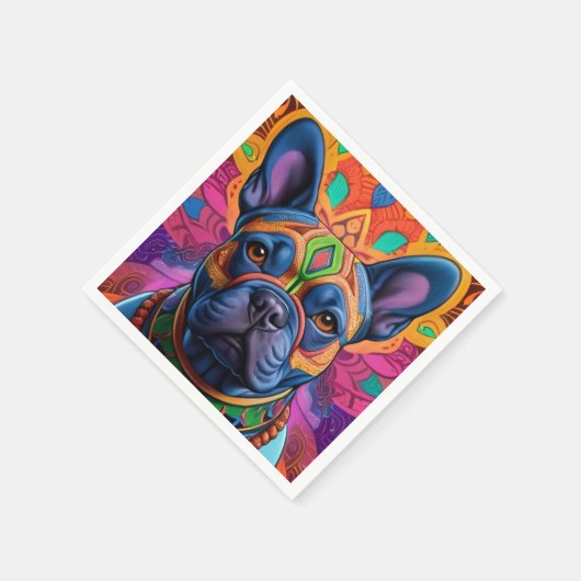 フレンチーおもしろい スタンダードカクテルナプキン (角)