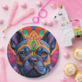 フレンチーおもしろい ペーパープレート (パーティー)