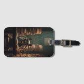 フレンチーズ・バンク：ビスケットバロンアートプリント ラゲッジタグ (正面横)