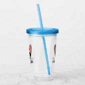 フレンチーパパライトファウンブルフランスのドッグ アクリルタンブラー (左)