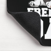 フレンチーパパ引用文for Your Frenchieパパ マウスパッド (コーナー)