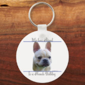 フレンチ最高のーフレンド キーホルダー (正面)