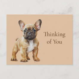 フレンチ考えーの君の ポストカード