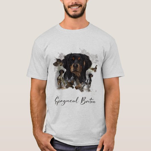 フレンチ・ブリタニー , アートTシャツ Tシャツ (正面)