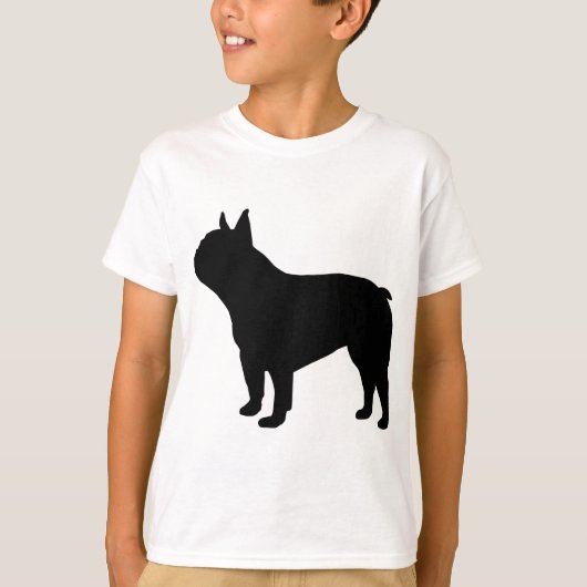 フレンチ・ブルドッグのギアの` Tシャツ (正面)