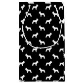 フレンチ・ブルドッグのギフトバッグ スモールペーパーバッグ (裏面)