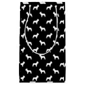 フレンチ・ブルドッグのギフトバッグ スモールペーパーバッグ (正面)