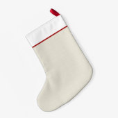 フレンチ・ブルドッグのサンタ犬のFrenchieのおもしろいな休日 スモールクリスマスストッキング (裏面 (吊り時))