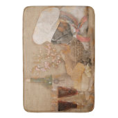 フレンチ・ブルドッグのシェフの台所または バスマット (正面縦)