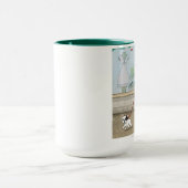 フレンチ・ブルドッグのショッピング マグカップ (中央)