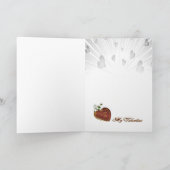 フレンチ・ブルドッグのバレンタインカード シーズンカード (内部)