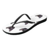 フレンチ・ブルドッグのビーチサンダル ビーチサンダル (アングル)