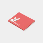 フレンチ・ブルドッグのポスト・イット ポストイット (アングル)