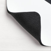 フレンチ・ブルドッグの低い多芸術 マウスパッド (コーナー)