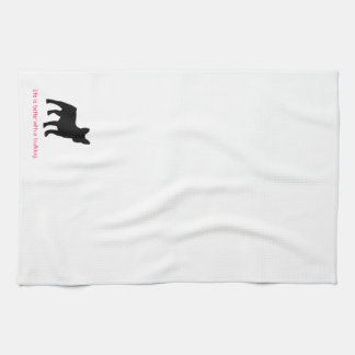 フレンチ・ブルドッグの台所タオル16" x 24" キッチンタオル